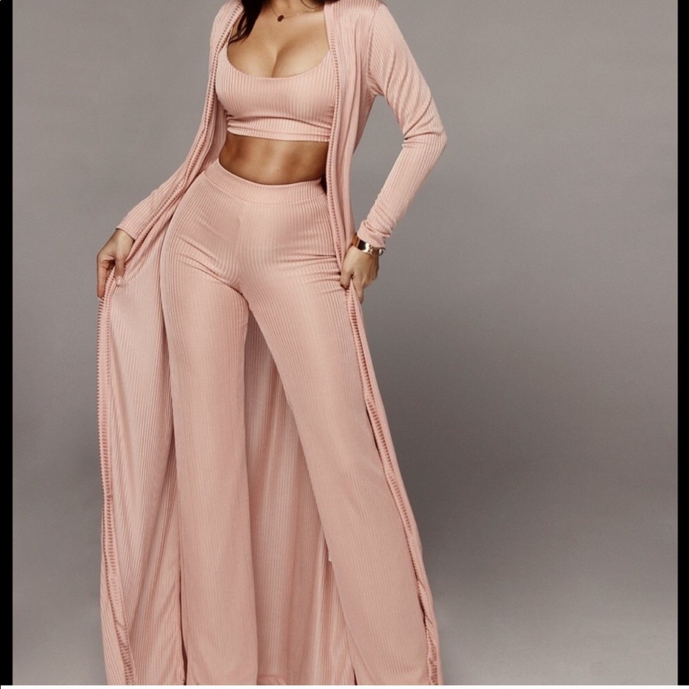 Pink JLUXLABEL duster